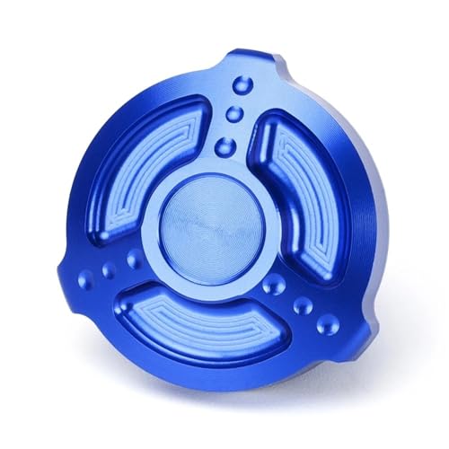 オイルフィラーキャップ に適合する NT1100 NT 1100 2022 2023 用 バイクエンジンオイルフィルターカッププラグカバーアクセサリー M20 2.5インチ アルミオイルフィルターキャップ(Blue)