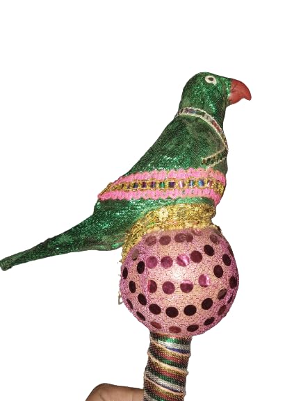 Meenakshi Parrot For Costume | Andal Parrot For Fancy Dress (Adult) - Wool (B0C75DLF42) Amazon Price History, Amazon Price Tracker