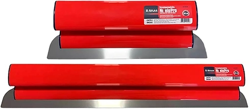 Desempenadeira Berox Para Massa Corrida 40cm E 80cm Aço Inox Atlas