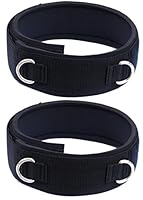 1 Paar Neopren-Oberschenkelgurte, gepolstert, Fitness-Zubehör, Knöchelriemen Manschette