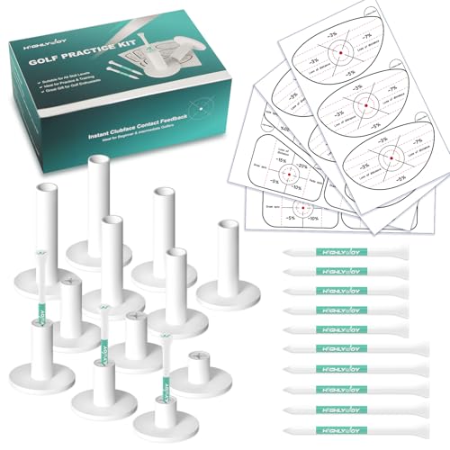 68 Pcs Golf Mat Tees Set, Mix Sizes Rubber Tees