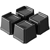 Amazon.com: Napnapday Bed Risers 3 Inch Heavy Duty 4 Pack L-Shaped Bed ...