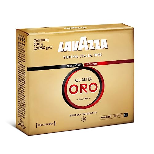 LAVAZZA - Café Moulu Qualità Oro - Café italien - 100 % Arabica...