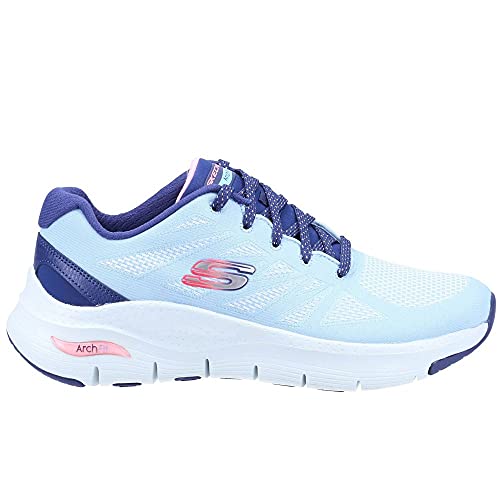 Skechers Women's Arch FIT She's Effortless Sneaker, LBNV, 2 UK