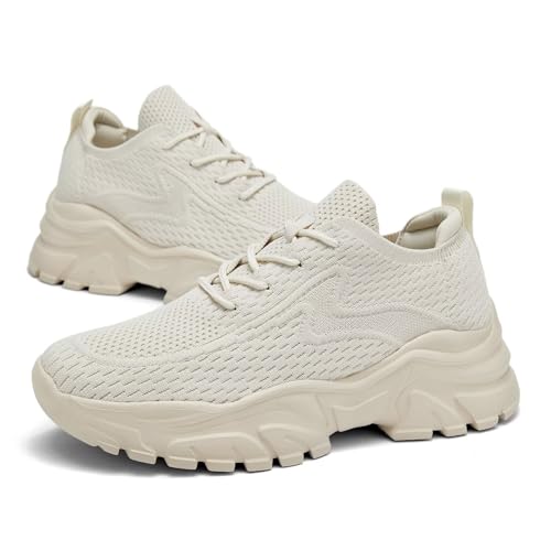 Image of Womens Ladies Walking Shoes Fashion Running Sneakers Casual Comfor Lightweight Breathable Soft Sole Gym Tennis Work