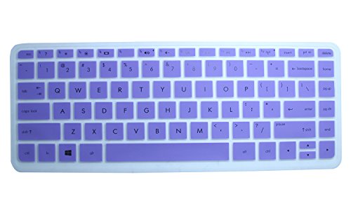 CaseBuy Ultra Thin Soft Silicone Keyboard Protector Skin Cover for HP Stream Notebook - 14-z010nr US Layout (if your enter key looks like 7
