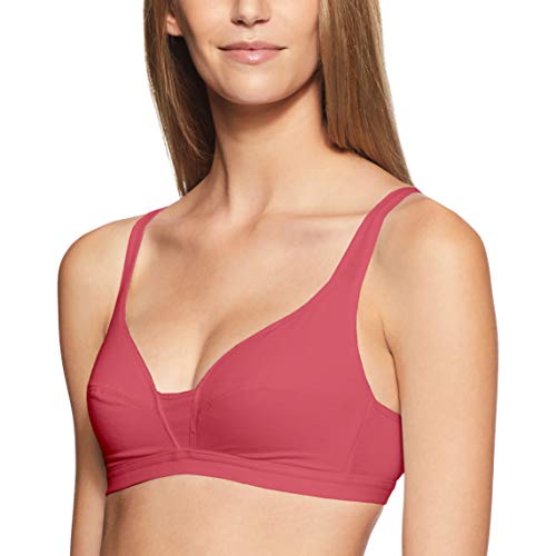 Image of Triumph Beginner Bra for Women Padded Non Wired Bra Wireless Full Coverage Lingerie for Teens Lightly Padded Cut-n-Sew Support Wide Straps Elastic Bottom Band Pack of 1