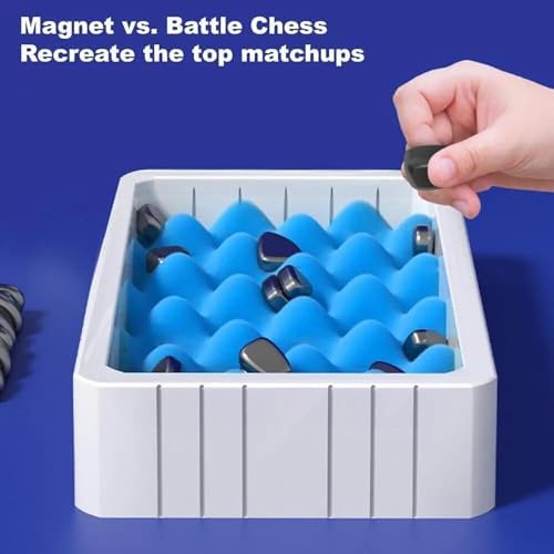 Magnetic Chess Game - Magnet Game, 2023 New Magnetic Board Game, Strategy Game for Kids & Adults, Family Party Games 2 41vwFJRlrkL. AC