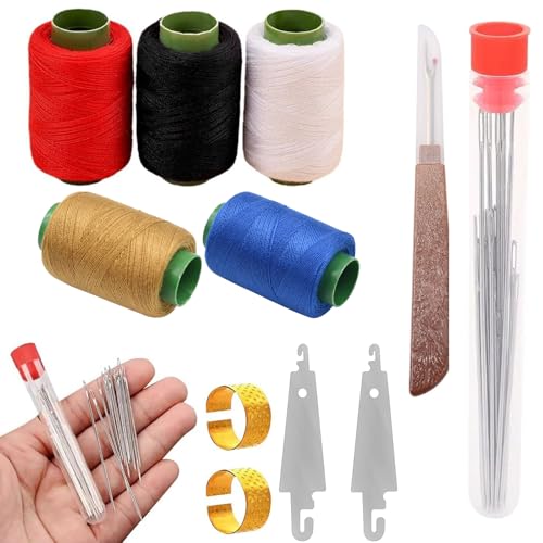 37PCS Sewing Tool Set, Needles Thread Hand Repair Tools, Multi-Purpose Needle and Thread Kit, Sewing Kit Gifts for Women