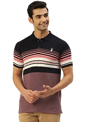 Image of CHKOKKO Men's Cotton Regular Fit Half Sleeves Polo T-Shirt
