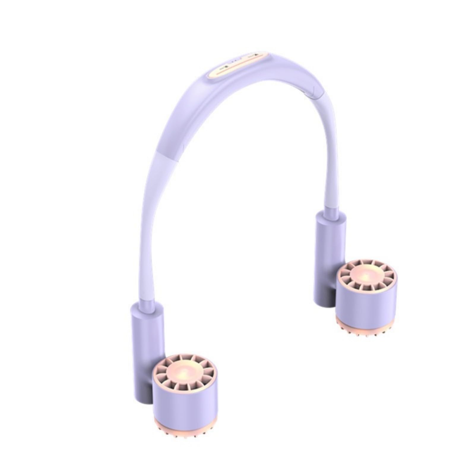 TAZIZI Hanging Fan Twistable Fan with 2400mAh Rechargeable Battery and Adjustable Speeds Wearable for Comfort Airflows Cooling