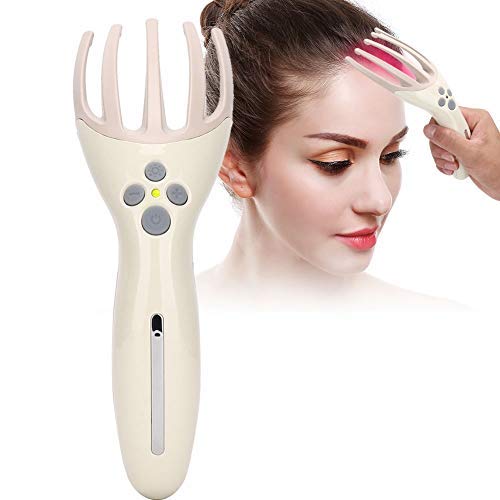 Preisvergleich Produktbild Qkiss Elektrische Vibration Kopfmassagegerät 6 Gänge Haarwuchsmassage Klaue Instrument Müdigkeit Linderung