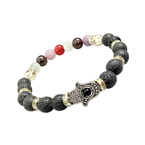 Image of Certified Crystal Bracelet | 8mm Beads | Stretchable Healing Bracelet | Bracelets for Men and Women |