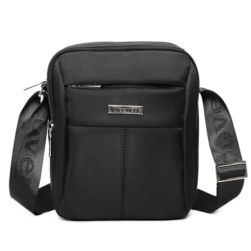 COVERI Borsello Uomo Tracolla Regolabile Impermeabile Messenger a Spalla per Viaggio Ufficio Lavoro...