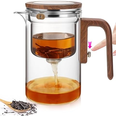 Enchanti Glass Teapot with Infuser Cover