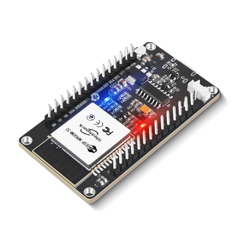 ideaspark® ESP32 Development Board Integrated 1.14 inch ST7789 135x240 TFT LCD Display,WiFi+BL Wireless Module,CH340 Driver USB Type-C for Arduino Micropython (ESP32 1.14 inch LCD(Solder PIN))
