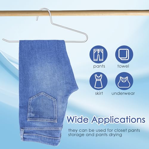 Cintres à pantalons antidérapants pour éviter les plis dans le dressing