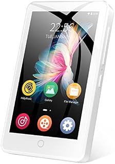 MP3 Player with Bluetooth and WiFiMECHEN 3.5" Full Touch Screen Mp3 Mp4 Player with SpeakerAndroid Streaming Portable Digital HiFi Sound Music Player with FM Radio,Recorder, Ebook,Browser.
