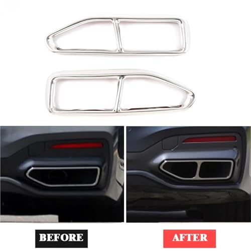 Protection de pot d'échappement arrière pour BMW Série 7 - 2