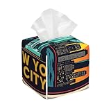Idée cadeau attentionnée : cette boîte à mouchoirs décorative en cuir avec imprimé statue de New York est un excellent petit cadeau pour maman, épouse ou petite amie. Il peut être utilisé pour améliorer l'apparence de leur coiffeuse, comptoir, table de chevet ou bureau, ce qui en fait un ajout pratique et élégant à n'importe quelle maison.