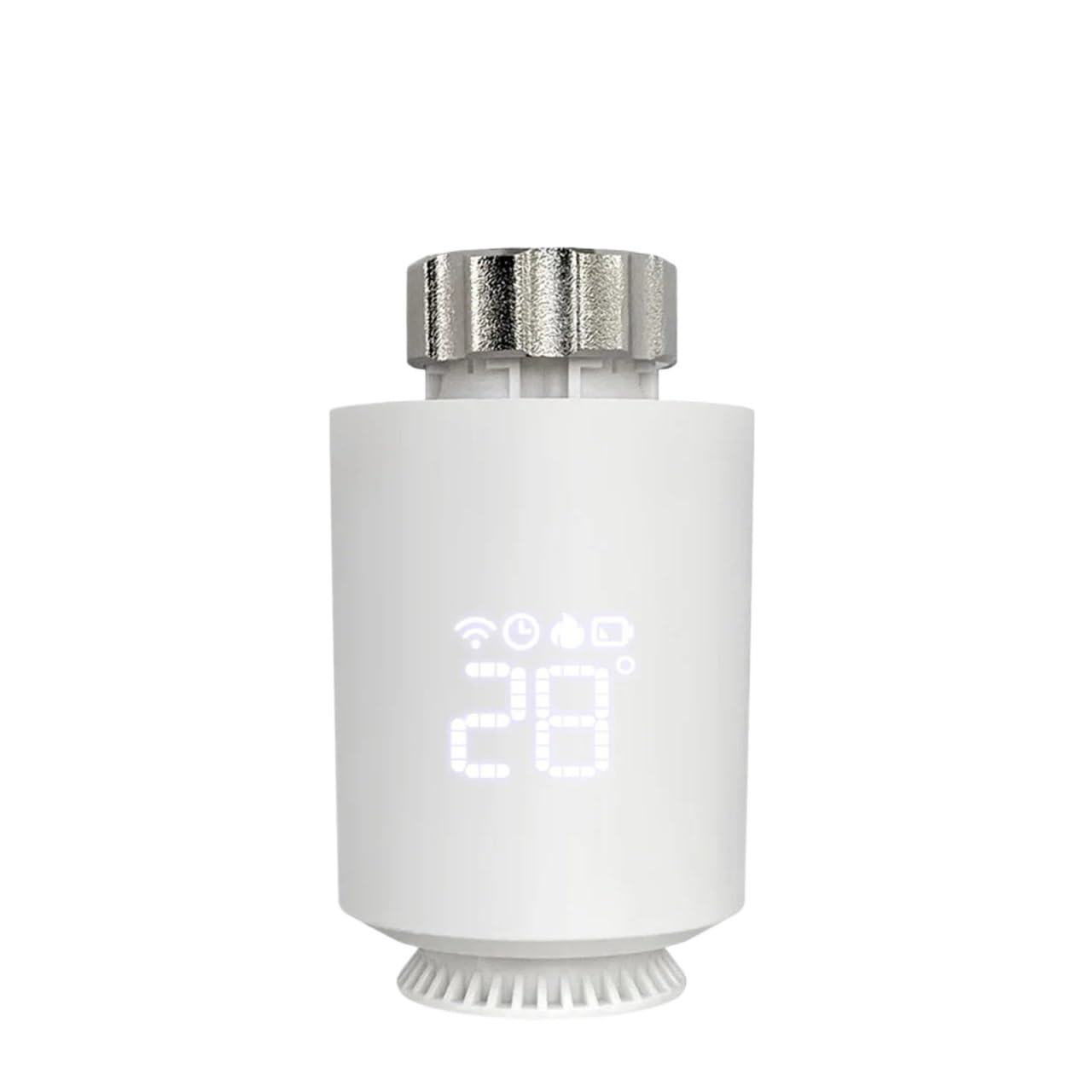 Tuya Zigbee 3.0 Thermostatic Valve Radiator Actuator Valve Zigbee Thermostatic Radiator Valve Head Temperature Controller(ME323 Gateway)