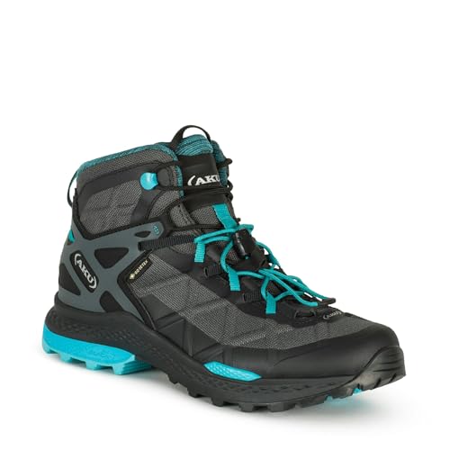 AKU Rocket Mid GTX - Damen, Schwarz-türkis, 41 EU
