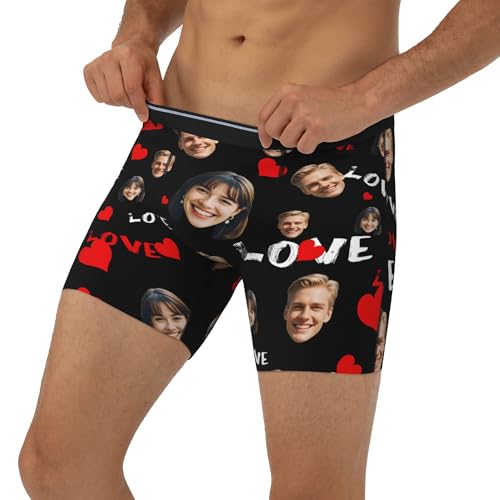 Custom Boxers for Mens Husband Personalized Underwear With Face On Them Customized Funny Face On Boxer Gifts For Boyfriend3