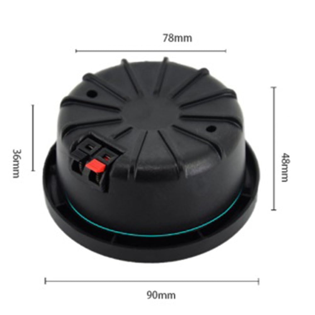 1 Par de Altavoces de Pared para Techo para Barcos Marinos Impermeables de 4 Ohmios y 15 W para CéSped J60A (Negro)