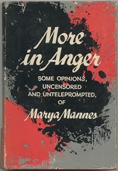 Hardcover More in anger Book