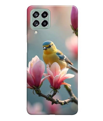 Image of Sparrow Birds Nature Printed Hard Back Case Cover Compatible for Samsung Galaxy M53 5G / Samsung M53 5G (Multicolor) - D1669