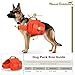 Himal Outdoors Dog Backpack & Saddle Bag, Tactical Hiking Backpack for Large Dogs with Side Pockets & Adjustable Strap