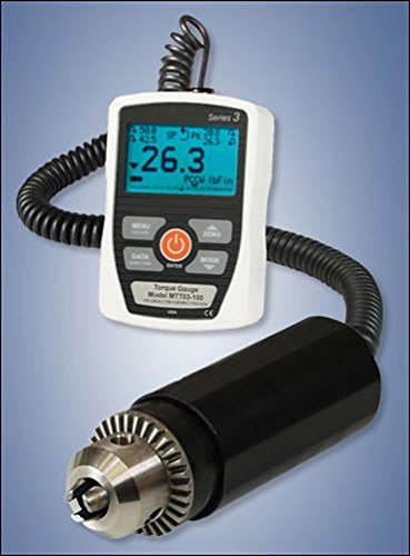 Mark-10 MTT03-12 Digital Torque Gauge, Capacity 12 lb-in, 220V