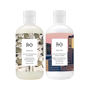 R+Co Dallas Biotin Thickening Shampoo | Thickens, Nourishes + Strengthens | Vegan + Cruelty-Free |