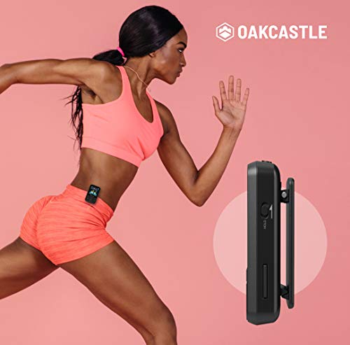 Oakcastle MP100 16GB Mini Portable MP3 Player with Bluetooth, FM Radio, Micro SD slot, Headphones + Waterproof Case Included, Expandable up to 128GB, plays FLAC & WAV files, Ideal for Running & Sports - Thumbnail 3