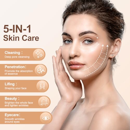 Huijutb S7 5-In-1 Skin Tightening Face Machine Microcurrent Facial Device Facial Massager Beauty Skincare thumb #1