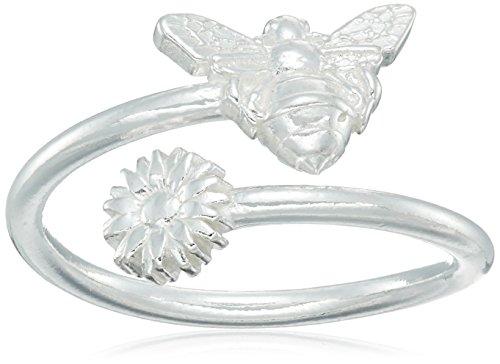 Alex and Ani Ring Wrap Bee Rafaelian Stackable Ring, Size 7-9