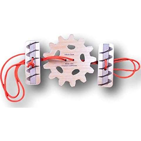 Creative Crafthouse Whirli-Gear Toy - Classic Whirligig or Buzzsaw Toy Cover