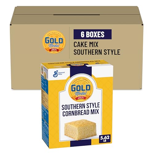 Gold Medal Southern Style Cornbread Mix, 5.62 Lb Box (Pack