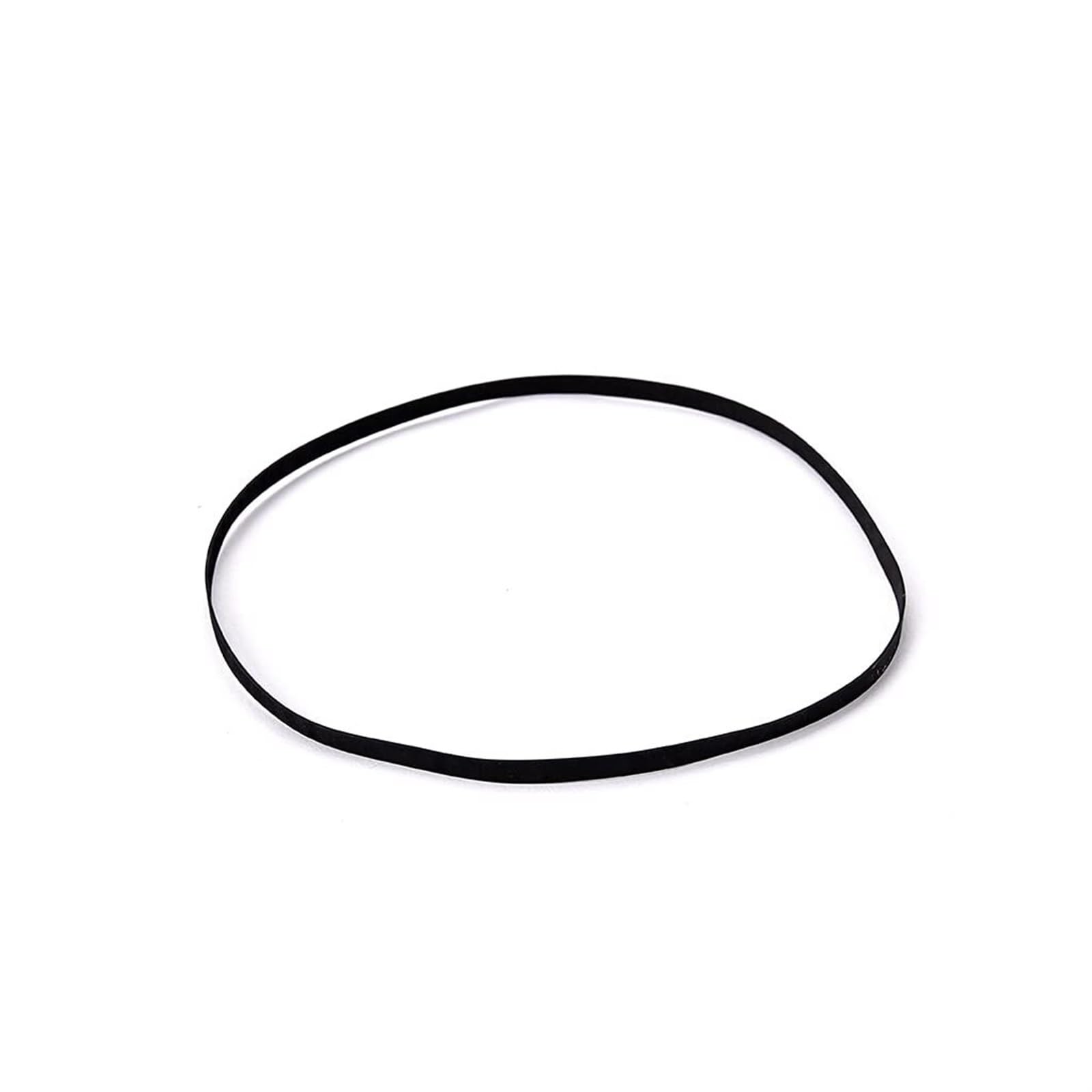Courroie plate 1 pièce, largeur 4 mm, épaisseur 0,6 mm pour platine, lecteur de vinyle LP, phonographe, gramophone (Longueur pliée : 280 mm)