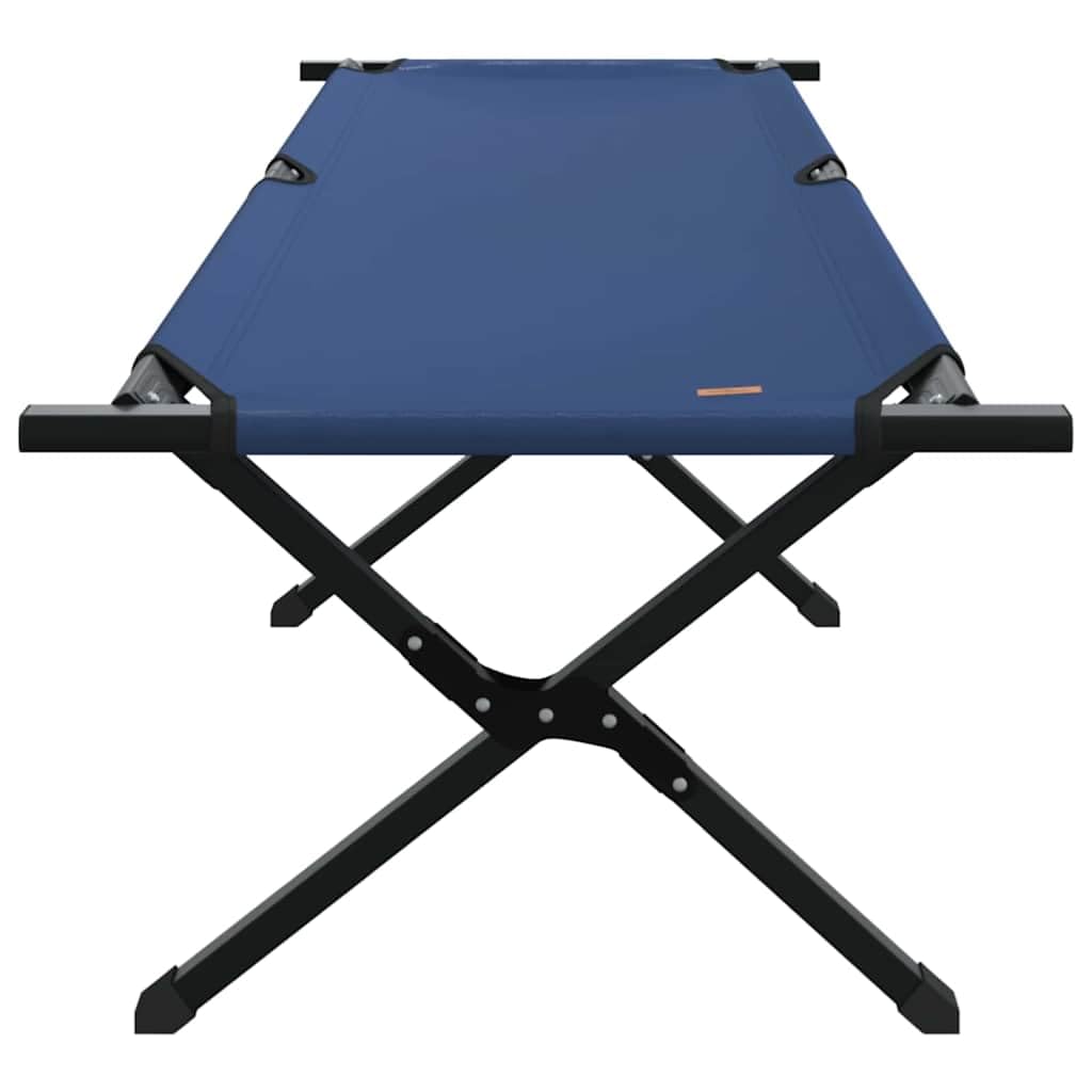 INLIFE Klapp Schlafbett fürs Camping Blau Ox Stoff,Sportartikel,Outdoor-Aktivitäten,Camping & Wandern,Camping-Möbel,Feldbetten,Blau,8 KG,42003174