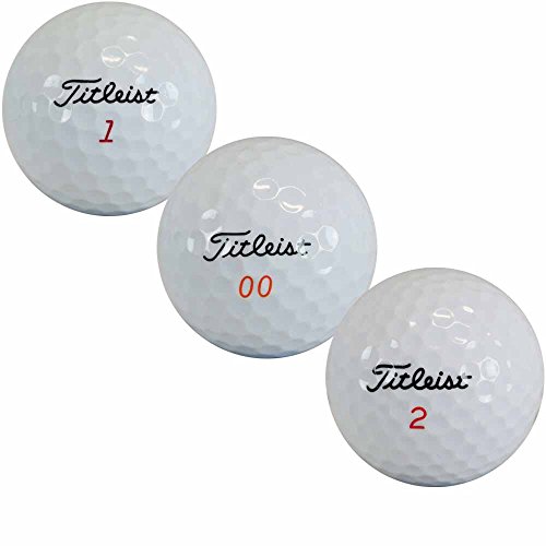 lbc-sports 50 Titleist Mix Golfbälle - AAAA - AAA - weiß - Lakeballs - gebrauchte Golfbälle