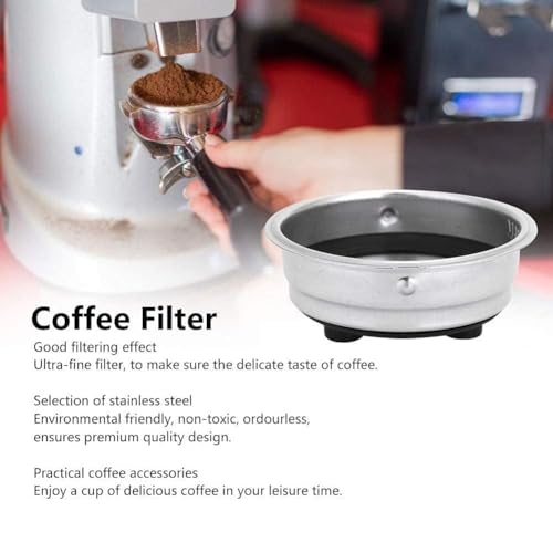 51mm Reusable Stainless Steel Coffee Filter for Espresso Machines - Double Layer Mesh Basket Replacement Accessory - Image 9
