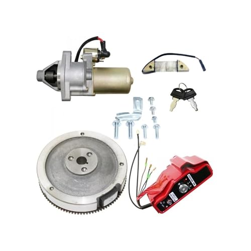 HDA GX270 GX240用電動スタートキット GX270 発電機ハウジング スターターモーター フライホイール チャージコイル スイッチ