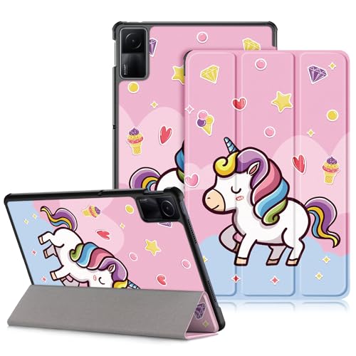 DINGGUAGUA Funda para Xiaomi Redmi Pad SE Tablet 11 Pulgadas 2023,Ultra Delgado Carcasa con Función...