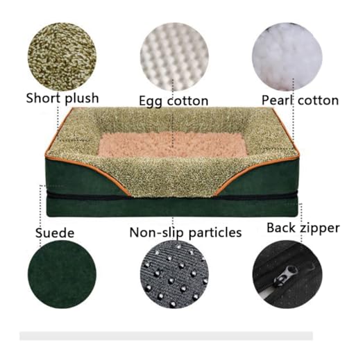 Coussin nid d'abeille pour chien grand format et imperméable - 3