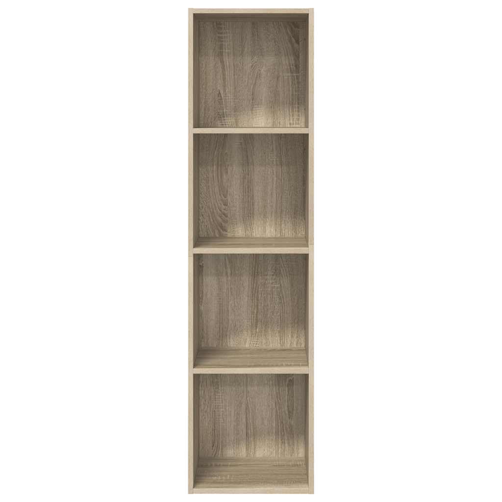 vidaXL - TV-Möbel - TV-Wandschrank Sonoma-Eiche 37x37x142,5 cm Spanplatte