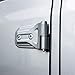 Door Pin Guides for Jeep Wrangler JK JKU JL JLU Sports Sahara Freedom Rubicon Unlimited & Gladiator JT 2/4-Door 2007-2018 2019 2020 2021 2022 2023 2024 Stainless Steel Hinge Bolts (8 Pcs)