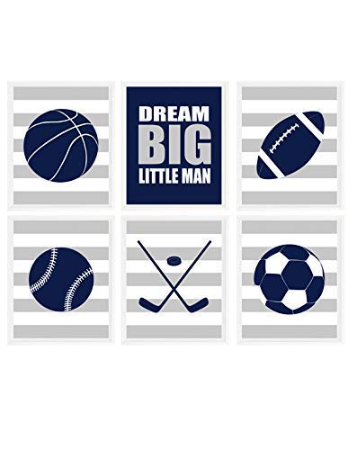sports wall decor for nursery