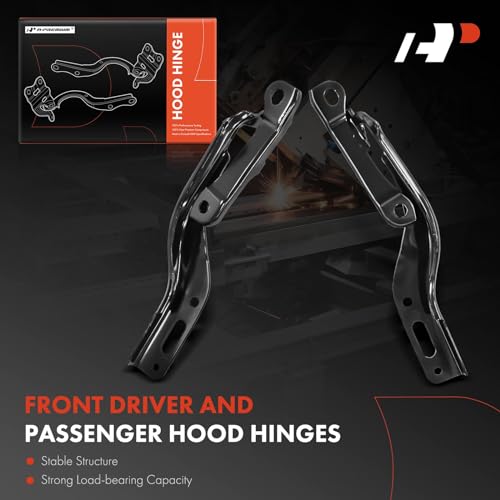 A-Premium Driver and Passenger Hood Hinges Compatible with Honda Civic 2006-2011, Set of 2 Front Left and Right Side Hood Hinges by A-Premium - Image 3