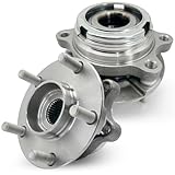 Pair 513294 Front Wheel Bearing Hub Assembly Compatible with Nissan Altima 2007 2008 2009 2010 2011 2012 (Fits 2.5L 4-Cylinder Models Only), for 2013 Altima 2.5L Coupe Only, 5 Lug w/Encoder ABS